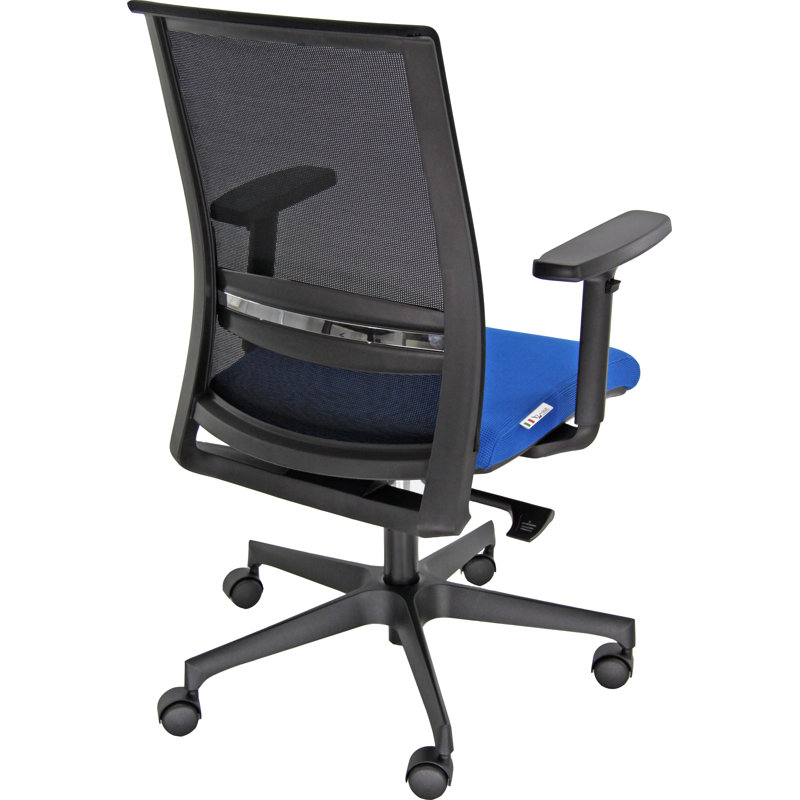 Braeburn Office Chair, Black, Blue