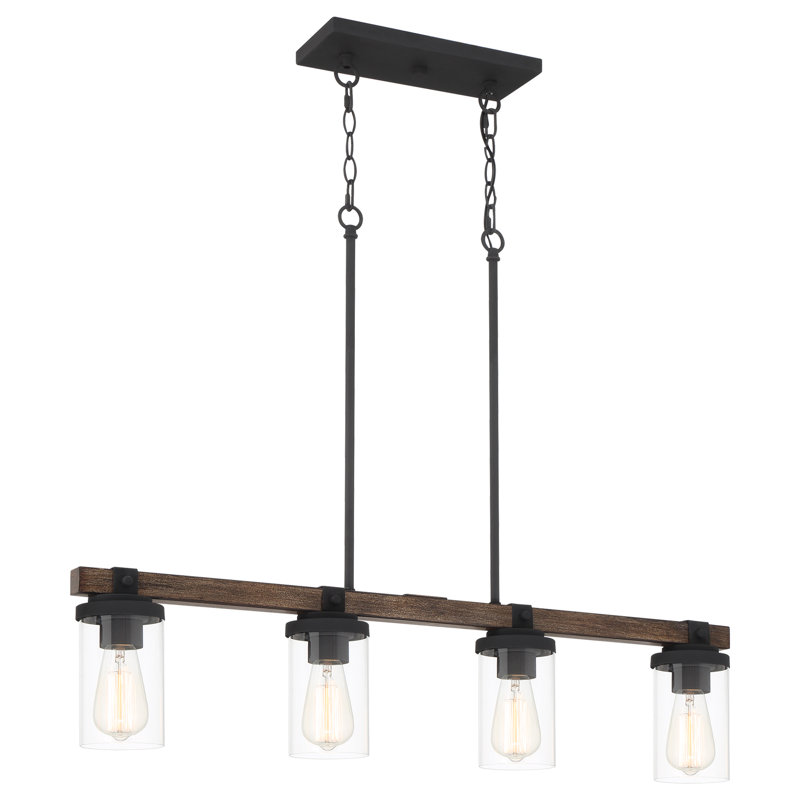 Eleonora 4 - Light Kitchen Steel Dimmable Island Pendant
