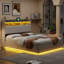 Upholstered Ottoman Storage Bed-1283847145