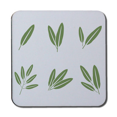 Square 6 Piece Coaster Set