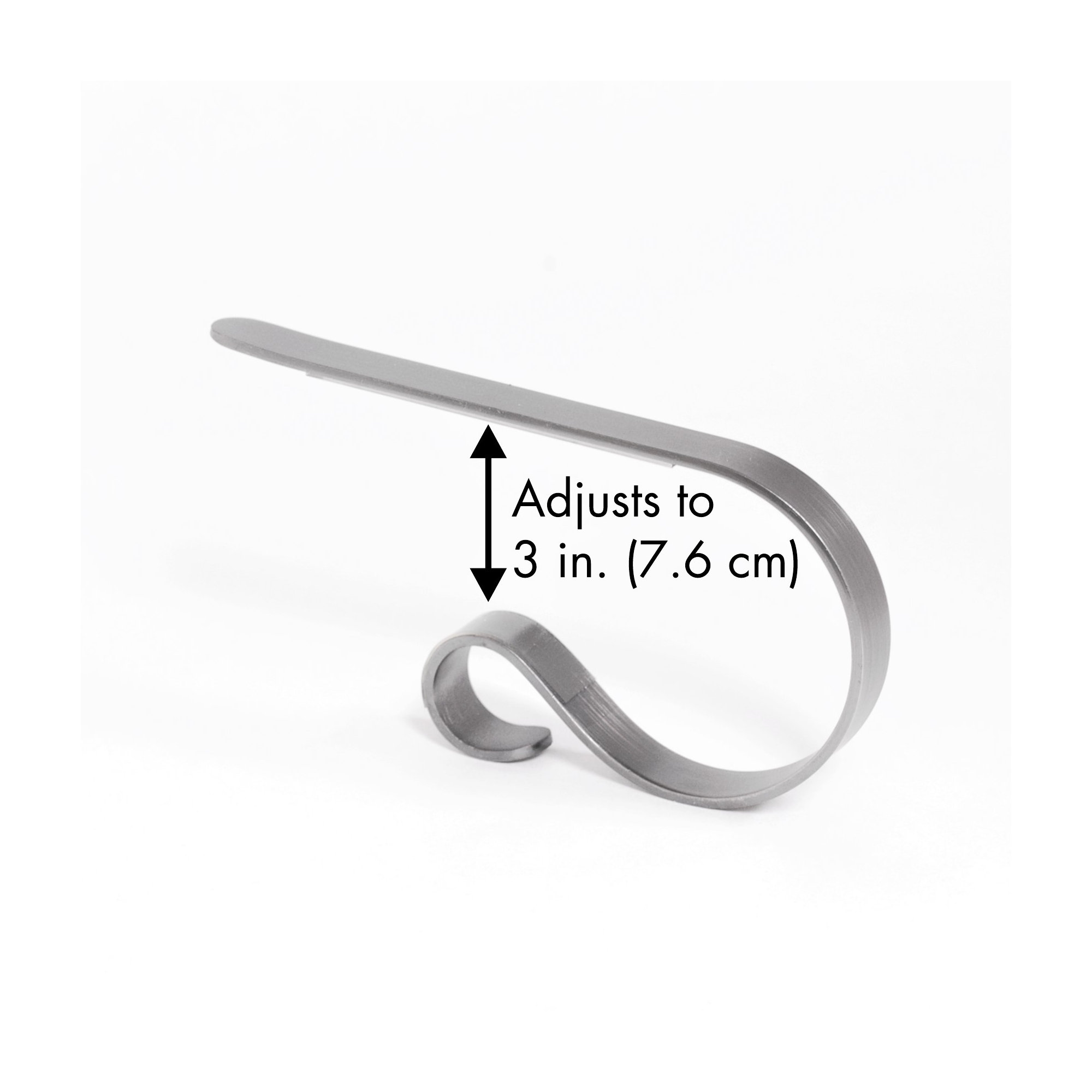 Mantleclip Stocking Holder, Silver