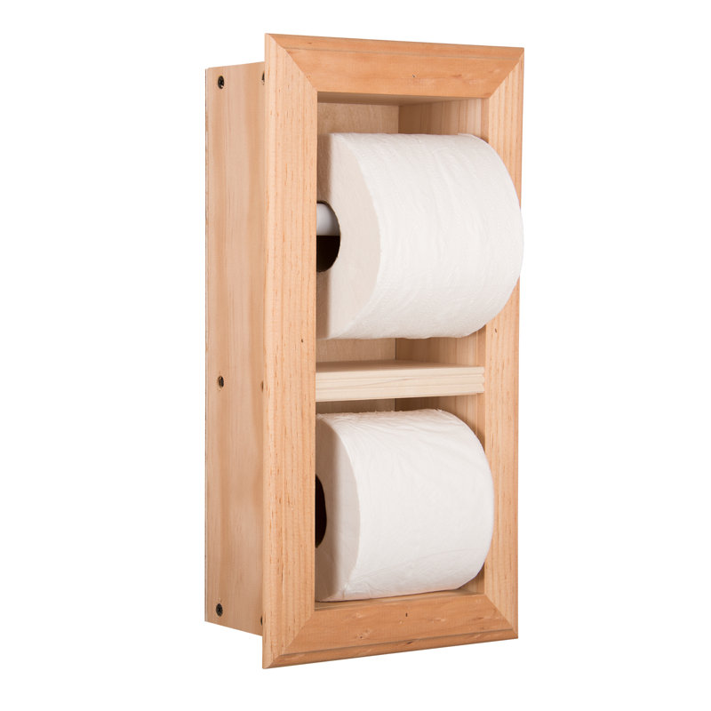 Porte-papier hygiénique Butler, Brun