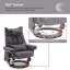 Fauteuil inclinable pivotant Bennith-1067735352