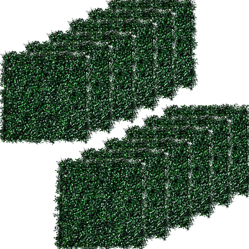 Artificial Grass Wall Panels For Balcony And Outdoor Decorative 20" X - Beauty