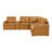 Nterklastone Leather Match Power Recline Sectional-1564196355