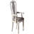 Tabatiere 19.5'' H Tufted Fabric Upholstered Armchair-1636793872
