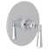 San Giovanni 3/4" Thermostatic Trim without Volume Control