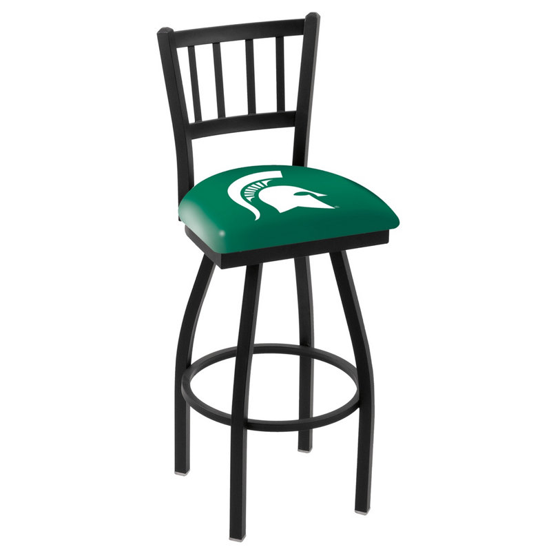 NCAA Swivel 25" Counter Stool, 30" Height, Michigan State