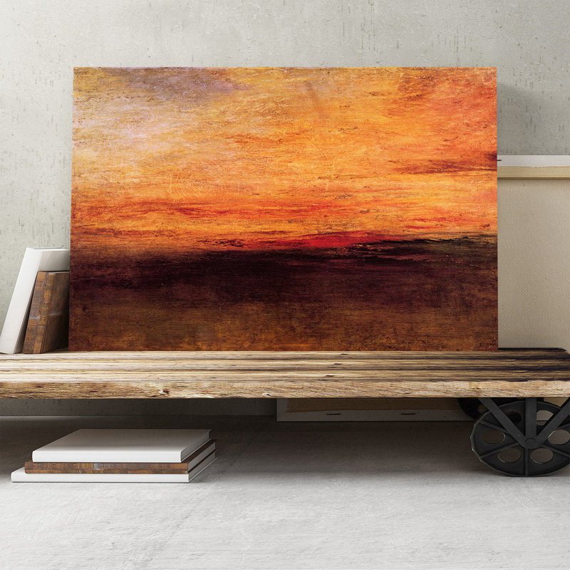 J.M.W. Turner - Wrapped Canvas Painting, 40cm H x 60cm W