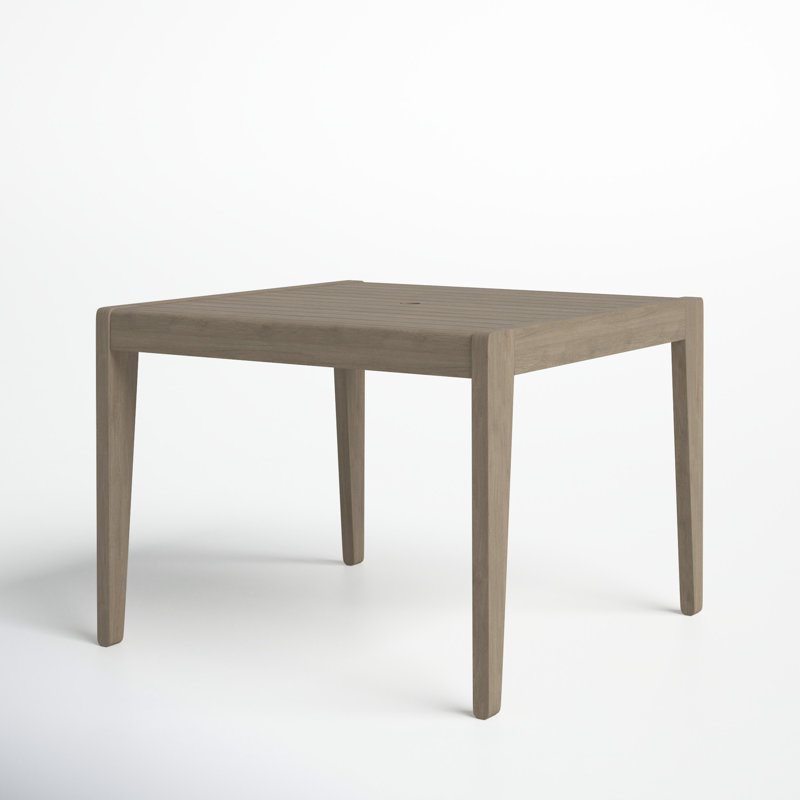 Ojai Outdoor Dining Table, 30" H x 40" L x 40" D