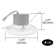 6'' Dimmable IC Rated LED Retrofit Recessed Lighting Kit