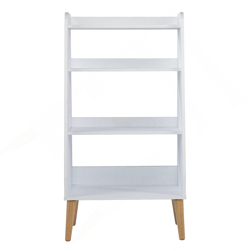 Bibliothèque moderne, bibliothèque en bois, Blanc