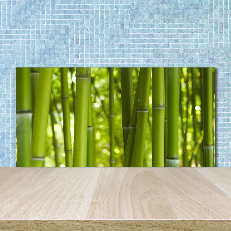 Aashana 50cm W x 100cm L Glass Peel and Stick Panel