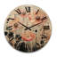 Horloge murale en bois massif Rabun-336095755