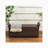 Auline Iron Storage Bench