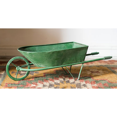 Pennebaker Metal Wheelbarrow Planter