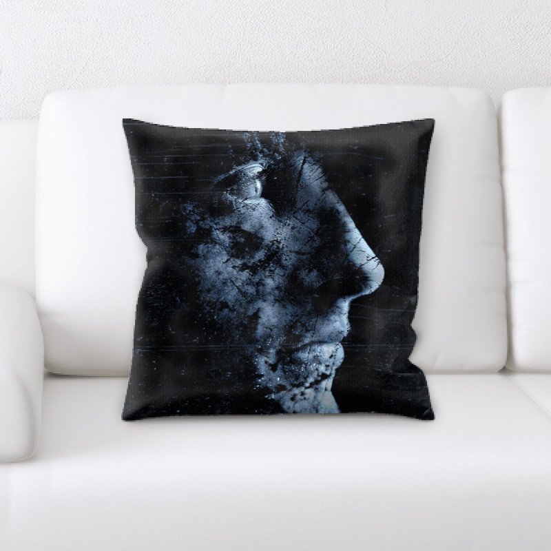 Coussin décoratif man