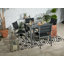 4 - Person Patio Dining Set Umbrella Hole Included Square Table