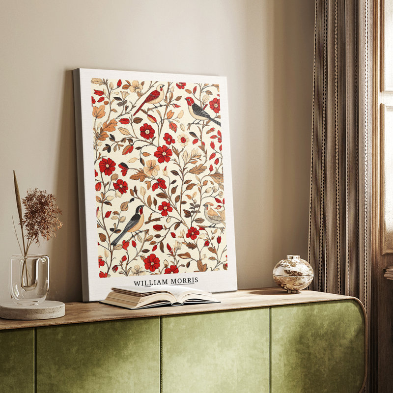 WM MORRIS Series CCCXXXVII -Gallery Wrapped Cavas, 40" H x 60" W
