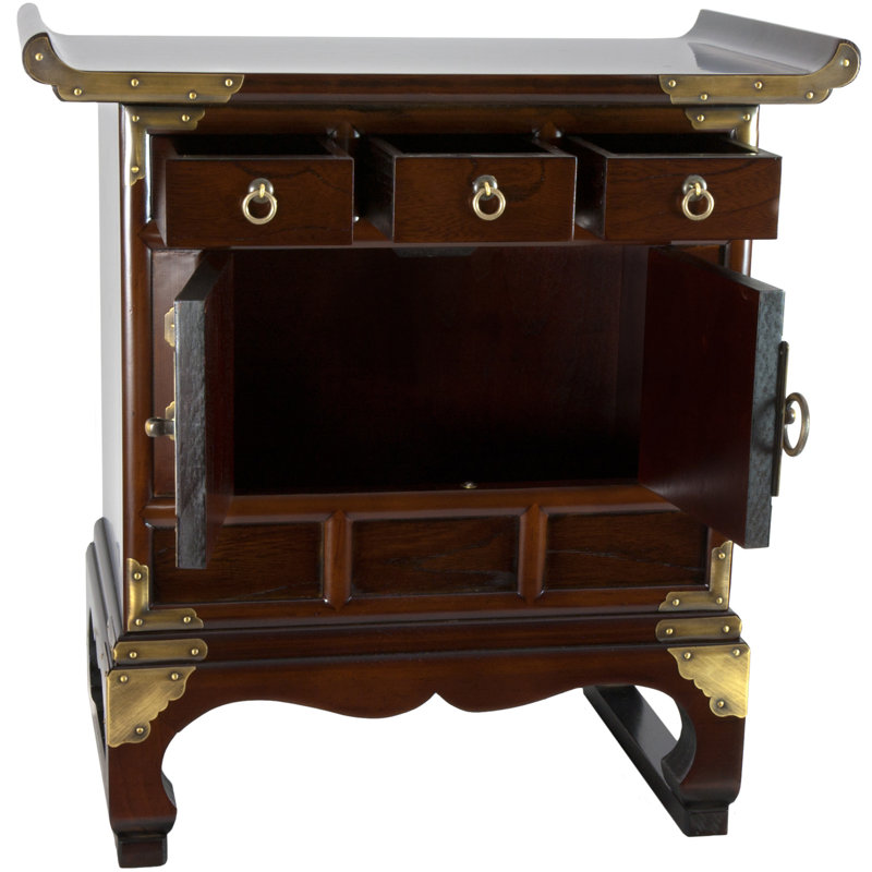 Table de bout avec rangement Dianalee