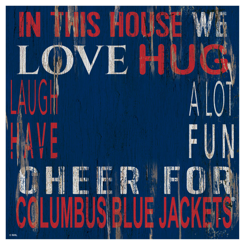 Wall Decor, Columbus Blue Jackets