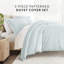 Ensemble de housse de couette à rayures larges vieillies Becky Cameron-33246982-33246984