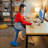 Manahil Adjustable Height Ergonomic Active Stool with-1538507387