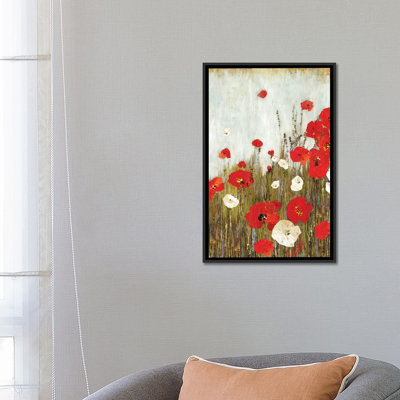 «Scarlet Poppies», reproduction sur toile