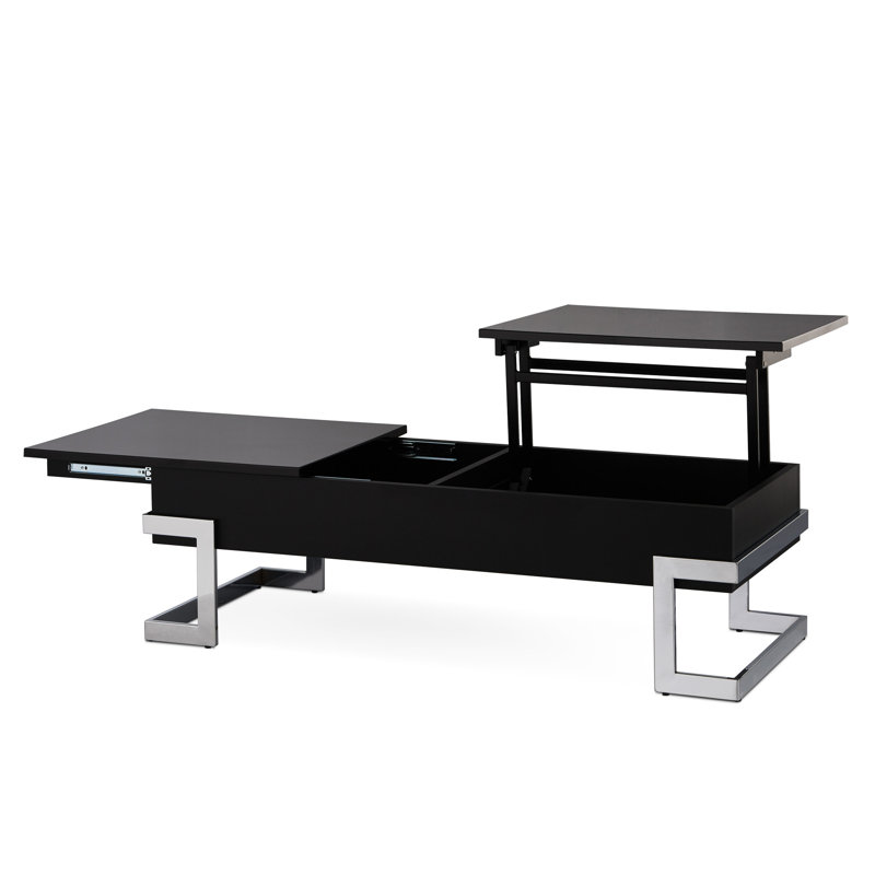 Table basse à plateau relevable