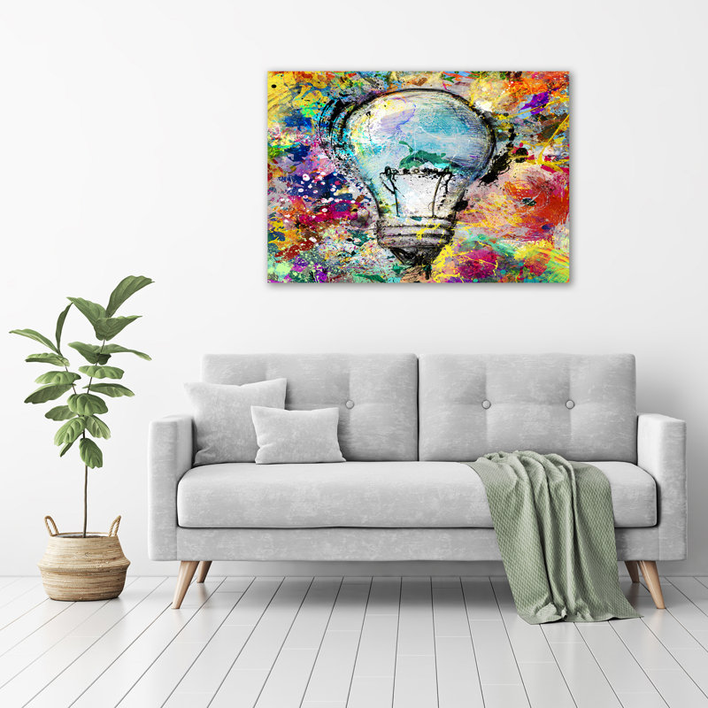 Bulb - Wrapped Canvas Print