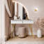 Omusa Dressing Table -QS with LED Mirror-72593774