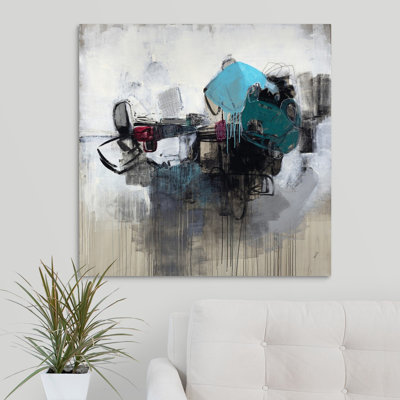 « time trial ii », peinture sur toile