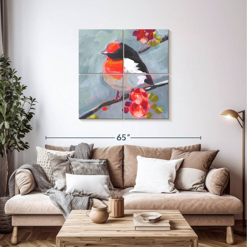 Brampt Brushstroke Bird I