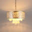 Lustre cylindrique 18 po à 3 lumières Coastal Shell-129171951