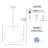 Kimbrielle 1 - Light Sphere Pendant-1663800605