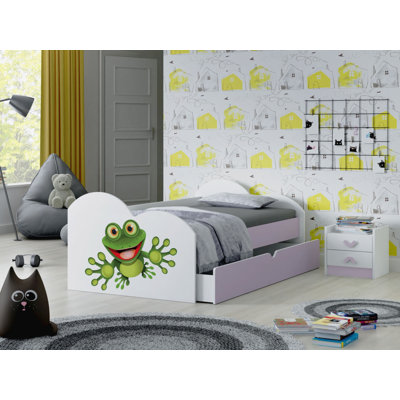 Scolley European Toddler (80 X 160cm) Cabin Bed Themed Beds with Storage Included