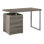 Bureau d'ordinateur Petrella, bureau à domicile, ordinateur portable, installation à gauche, à droite, tiroirs de rangement, L 48 po, bureau, métal, stratifié