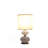 24" Mod Crystal Inspired Retro Table Lamp