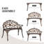 Cast Aluminium Garden Bench-1825535058