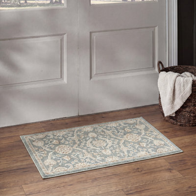 Isla 2' x 4' Blue Vintage Indoor Rug