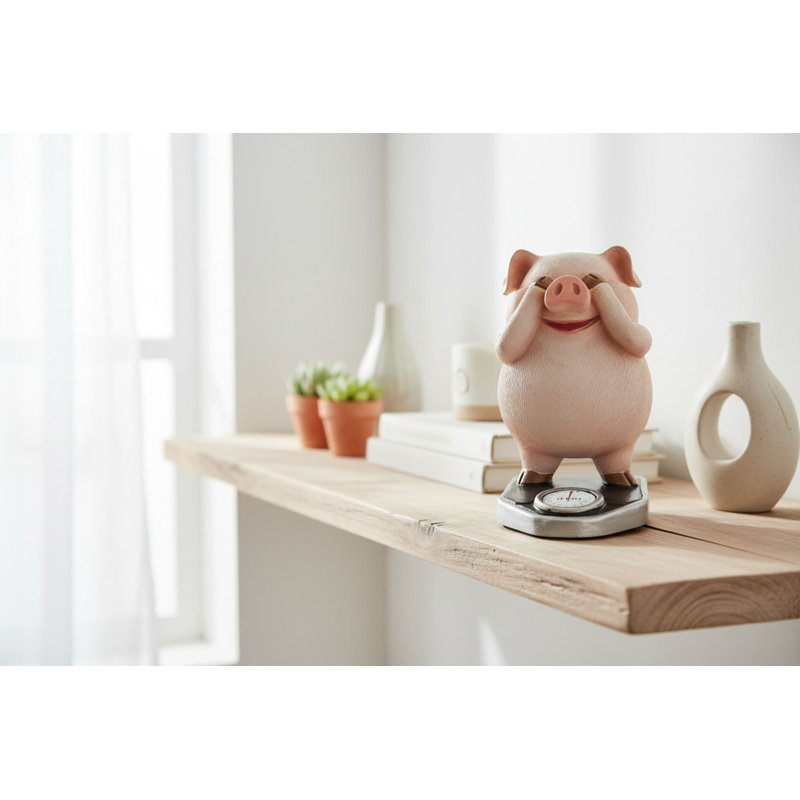PIG ON SCALE