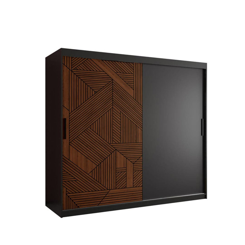 Auril 2 Door Manufactured Wood Wardrobe