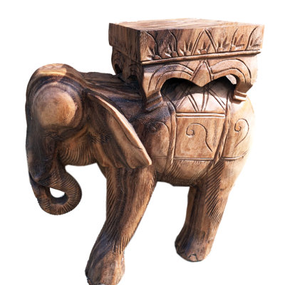 Solid Wood Accent Stool