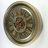 THE GEARS CLOCK Wall Clock with Real Moving Gears IR-LI_ 32 in Round BRASS-ANTIQUE