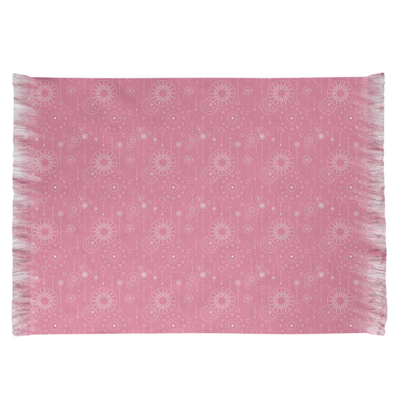 Tapis zone rose astrologie Mcguigan, Non