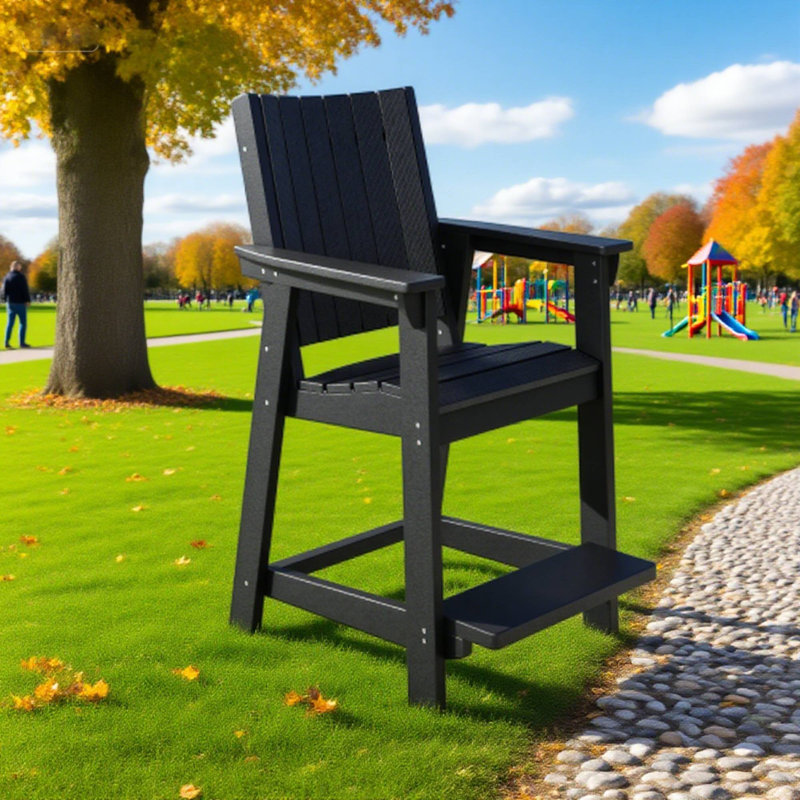 Chaise de comptoir en polyéthylène HDPE
