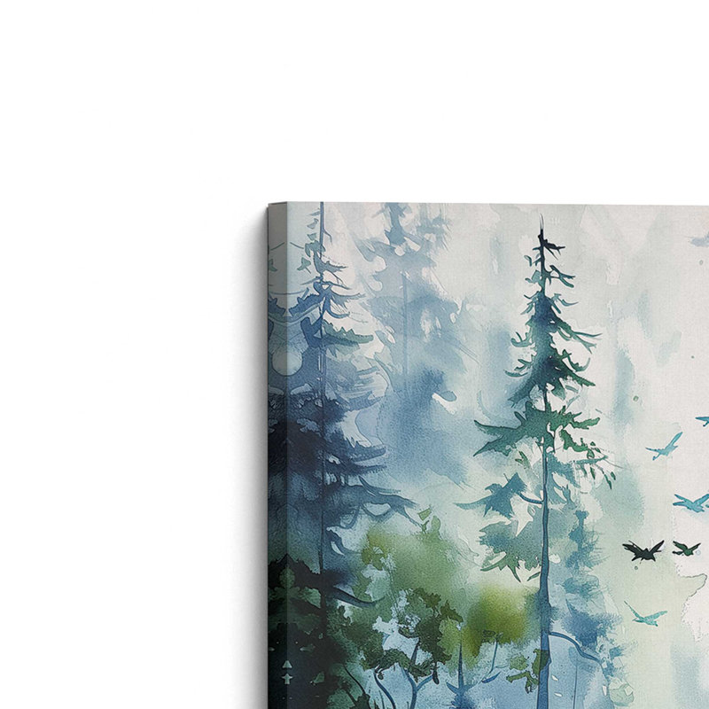 «Enchanted Forest Scene II», reproduction sur toile, Toile tendue, H 18 po x l 12 po x P 1,25 po
