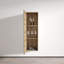 Bibliothèque flottante 15,75 "Balroop avec finition ultrabrillante-1731769892