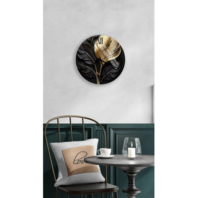 Horloge murale Glam Art Deco