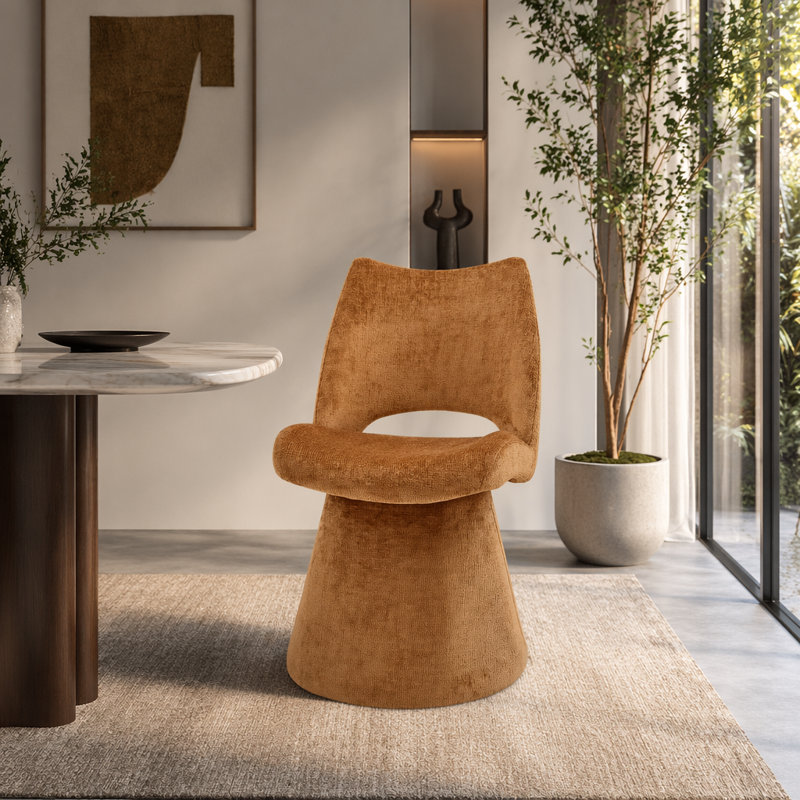 Chaise d'appoint rembourrée, Blanc cassé